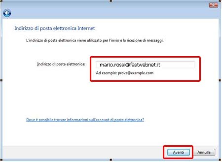SCARICA POSTA FASTWEB